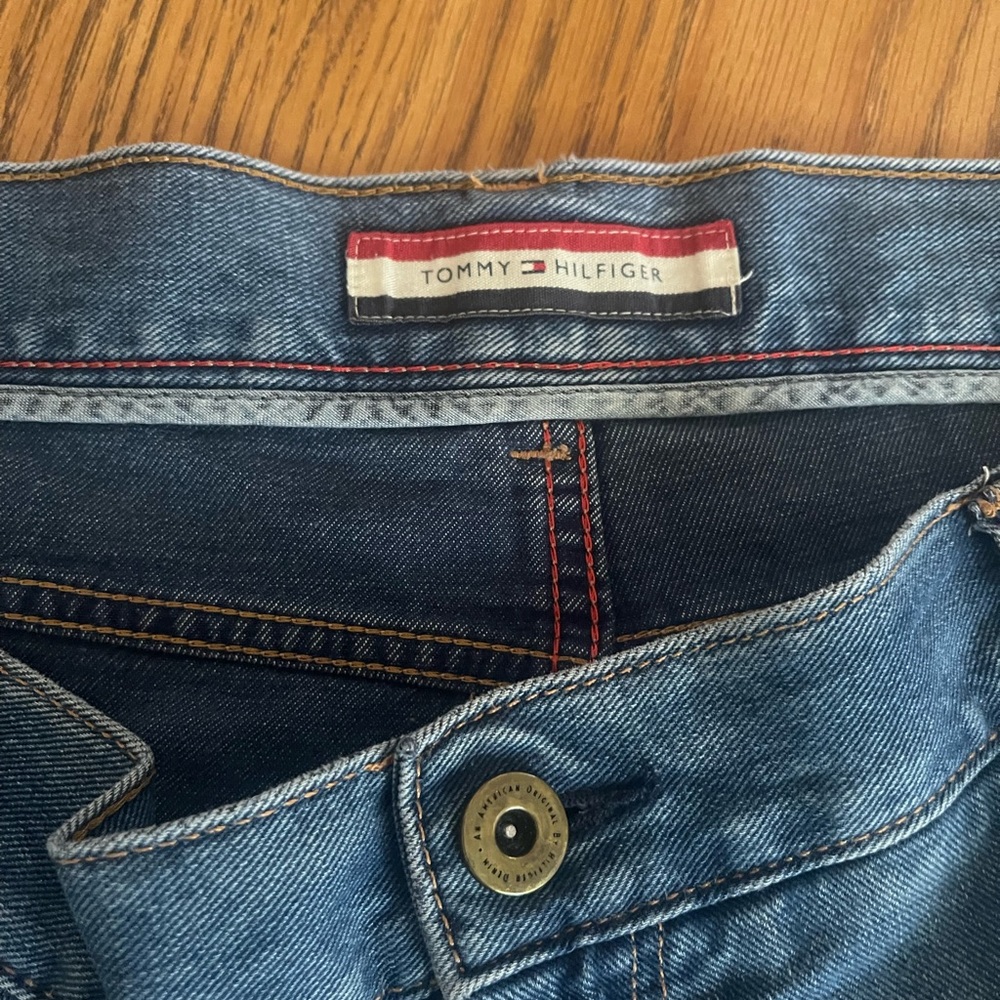 3/$20 Tommy Hilfiger jean shorts - Picture 3 of 4